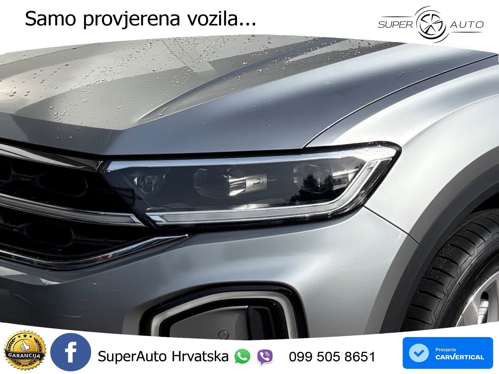 Volkswagen T-Roc 1.5 TSI (150 KS) DSG LED+GR SJED+ACC