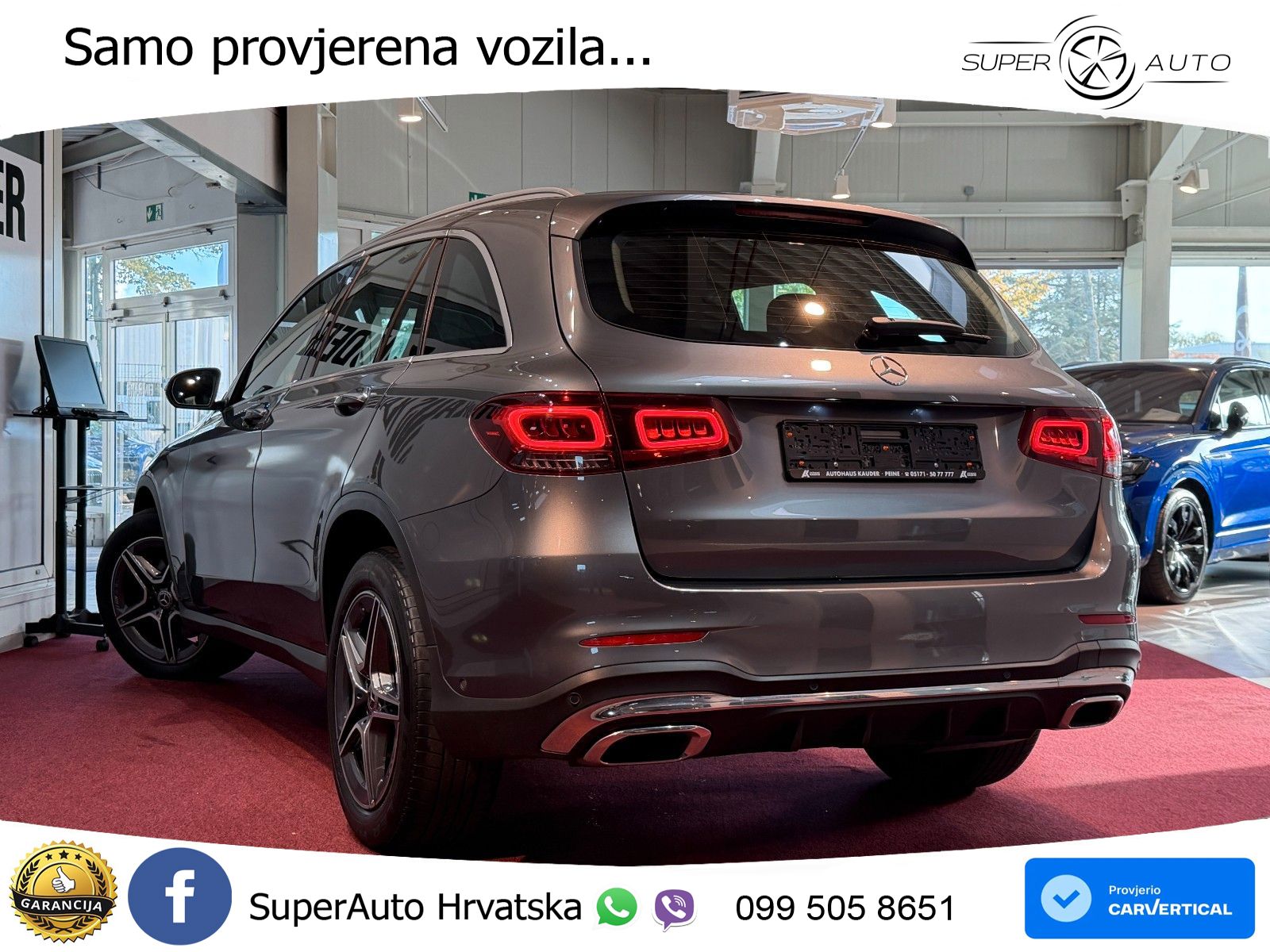 Mercedes GLC 220d (194 KS) 4MATIC G-TRONIC AMG LED+GR SJED+ACC