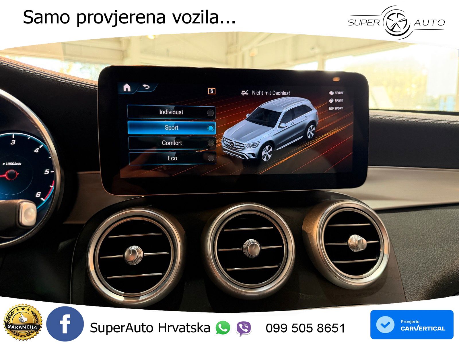 Mercedes GLC 220d (194 KS) 4MATIC G-TRONIC AMG LED+GR SJED+ACC