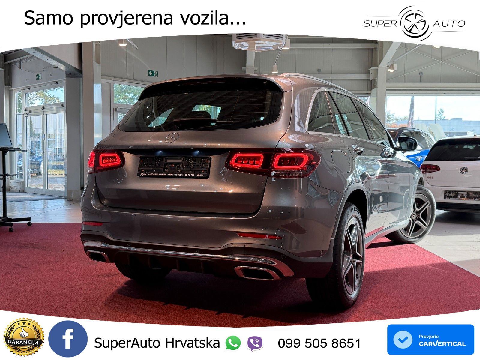 Mercedes GLC 220d (194 KS) 4MATIC G-TRONIC AMG LED+GR SJED+ACC