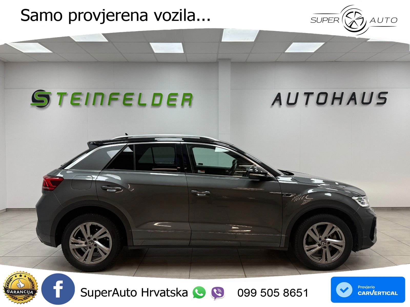 Volkswagen T-Roc 2.0 TDI (150 KS) DSG R-Line LED+GR SJED+ACC
