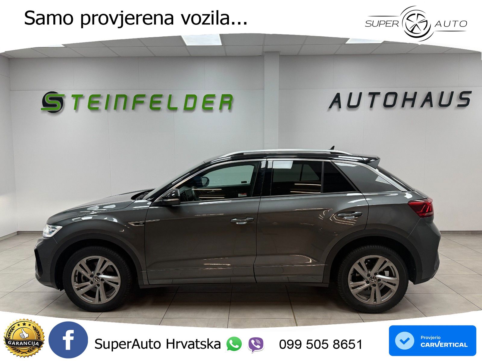 Volkswagen T-Roc 2.0 TDI (150 KS) DSG R-Line LED+GR SJED+ACC