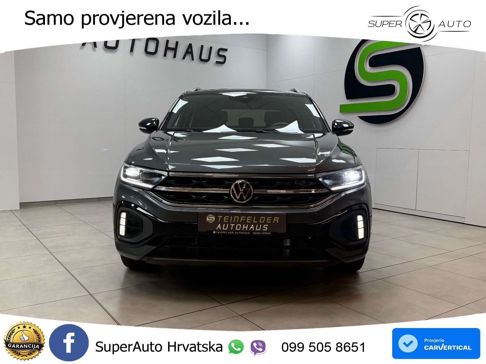 Volkswagen T-Roc 2.0 TDI (150 KS) DSG R-Line LED+GR SJED+ACC
