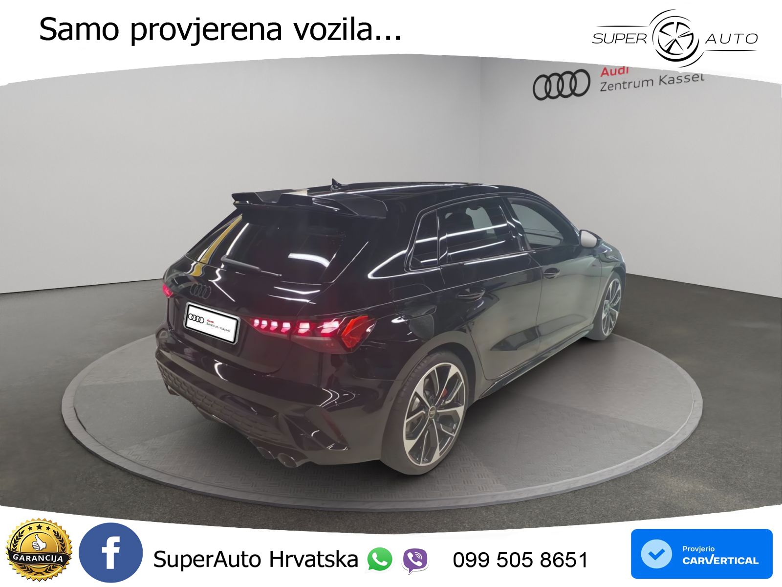 Audi S3 2.0 TFSI (333 KS) quattro S tronic S line LED+GR SJED+ACC