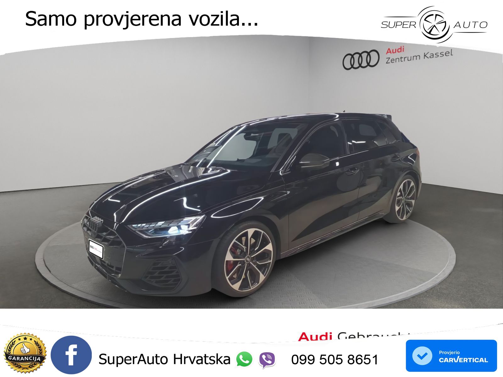 Audi S3 2.0 TFSI (333 KS) quattro S tronic S line LED+GR SJED+ACC