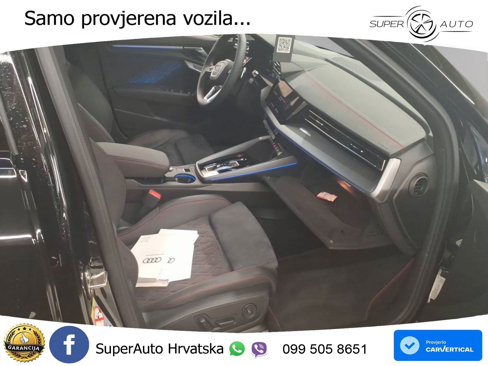 Audi S3 2.0 TFSI (333 KS) quattro S tronic S line LED+GR SJED+ACC