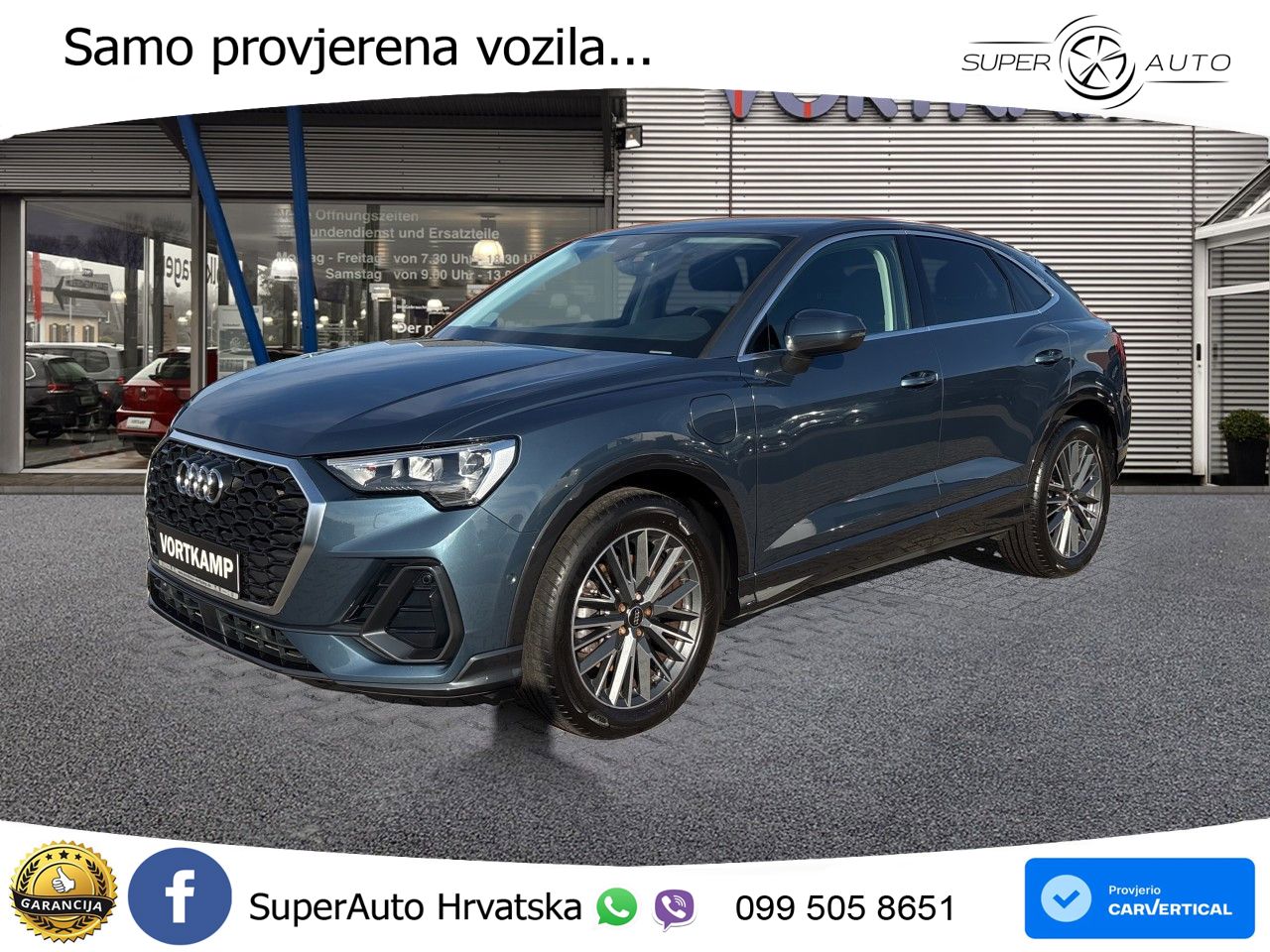 Audi Q3 Sportback 45 TFSIe (245 KS) S tronic LED+GR SJED+ACC