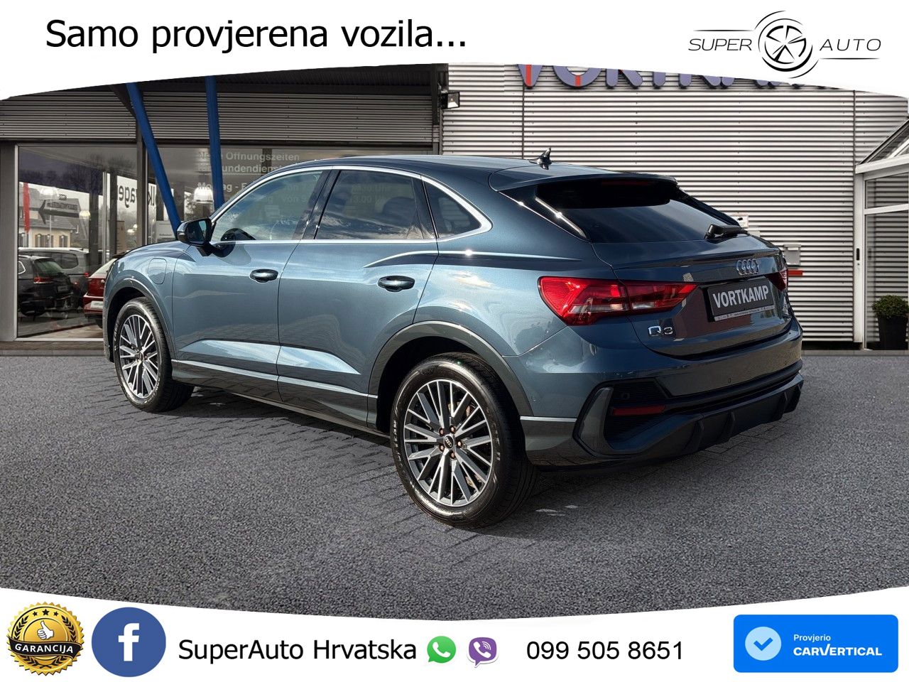 Audi Q3 Sportback 45 TFSIe (245 KS) S tronic LED+GR SJED+ACC