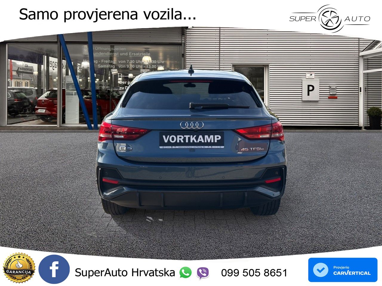 Audi Q3 Sportback 45 TFSIe (245 KS) S tronic LED+GR SJED+ACC