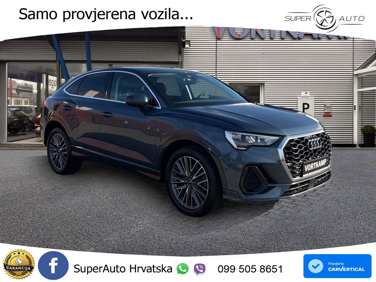Audi Q3 Sportback 45 TFSIe (245 KS) S tronic LED+GR SJED+ACC