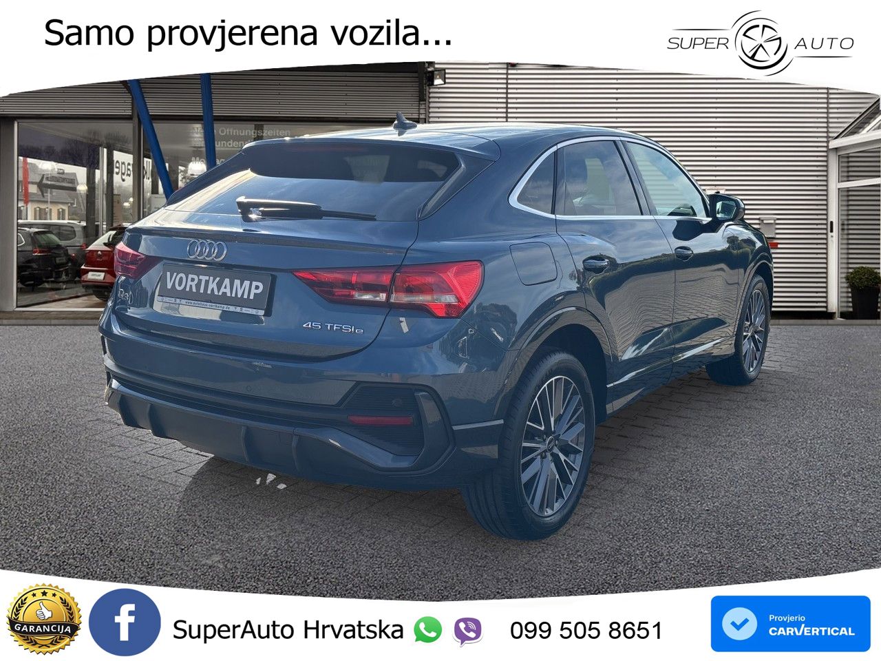 Audi Q3 Sportback 45 TFSIe (245 KS) S tronic LED+GR SJED+ACC