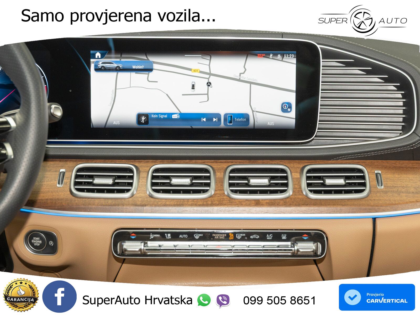 Mercedes-Benz GLS GLS 580 V8 EQ Boost 4MATIC 9G-TRONIC AMG ZRAČNI+ACC+GR SJED+KAM+PANO
