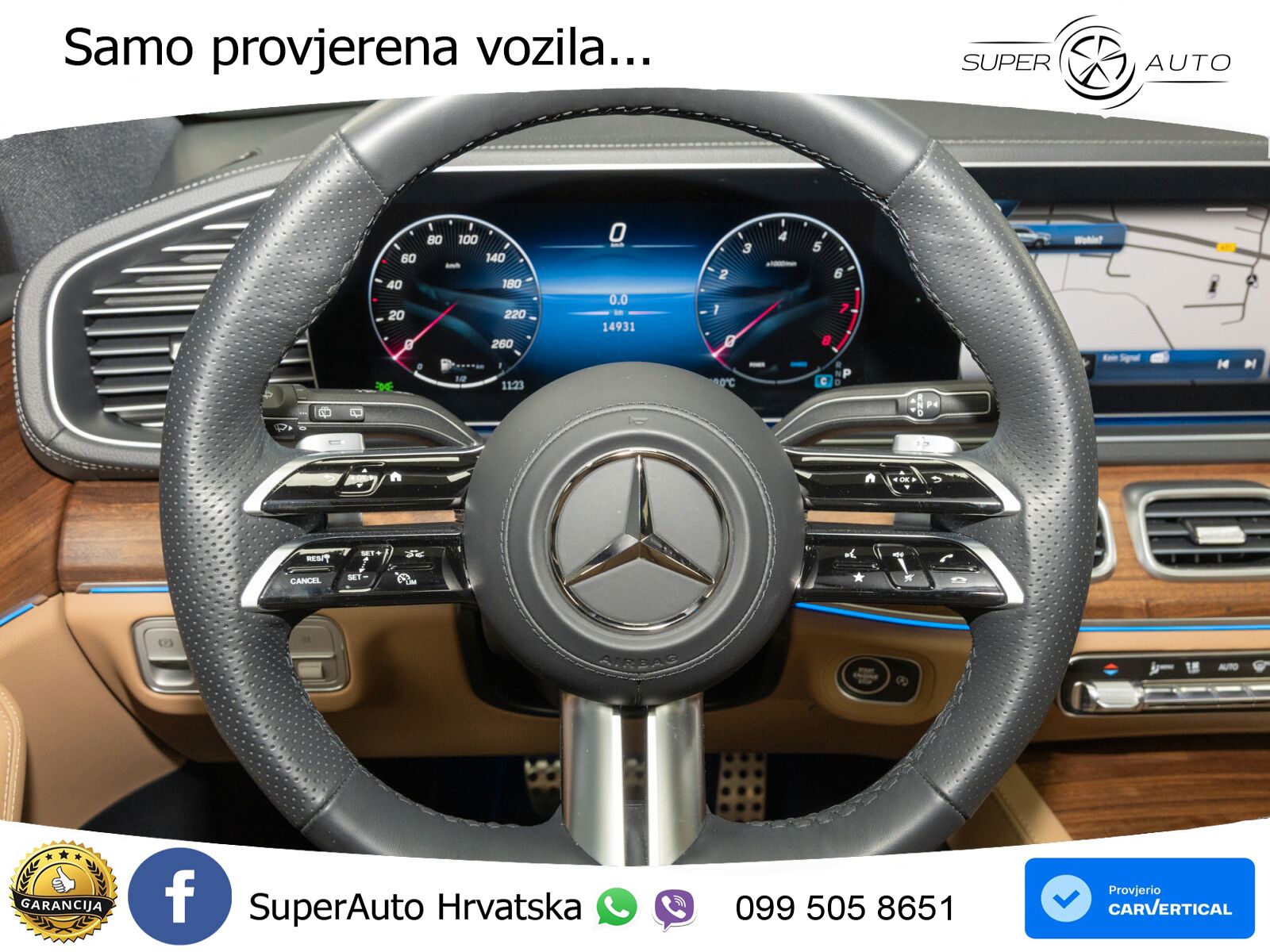 Mercedes-Benz GLS GLS 580 V8 EQ Boost 4MATIC 9G-TRONIC AMG ZRAČNI+ACC+GR SJED+KAM+PANO