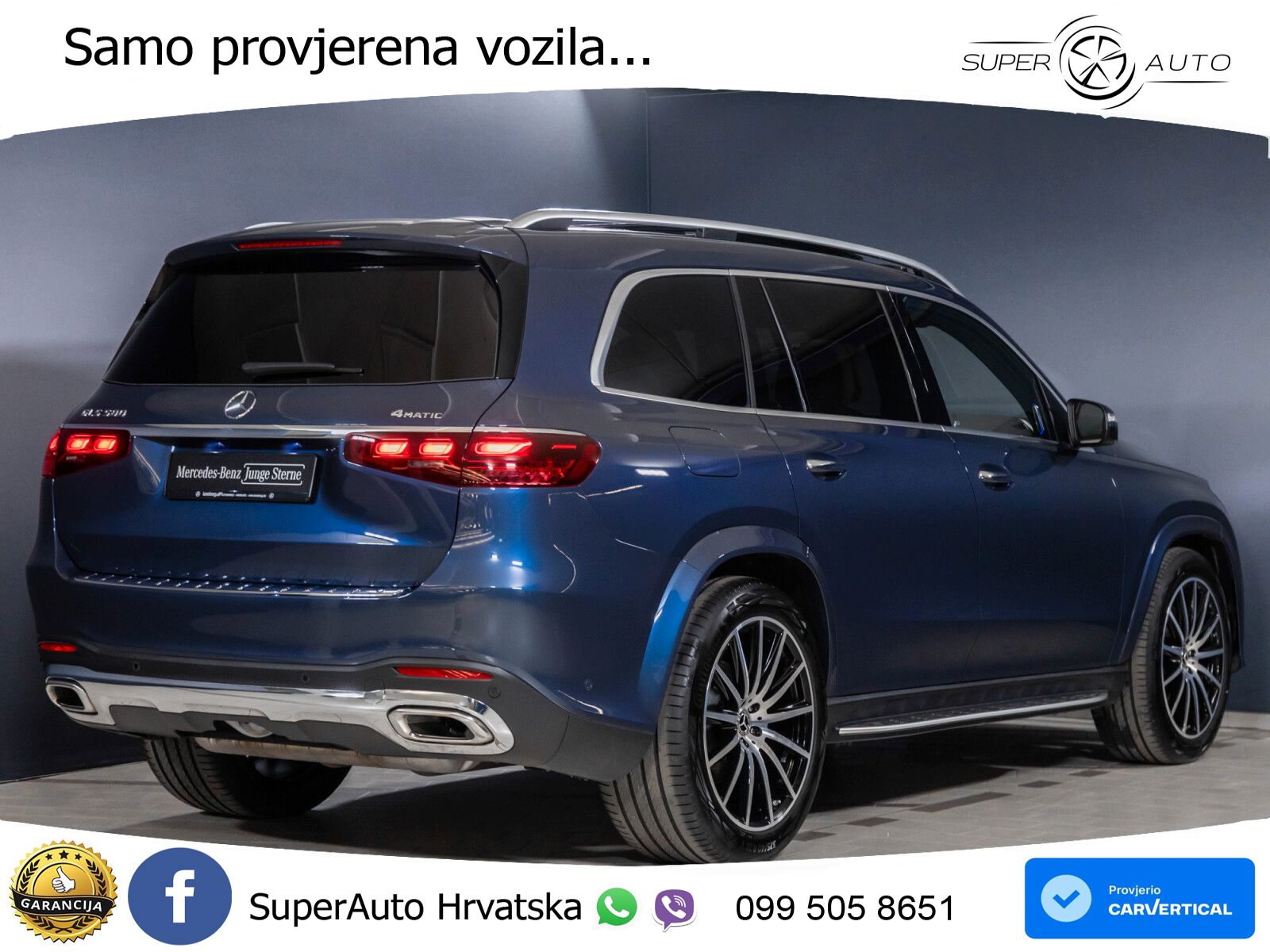 Mercedes-Benz GLS GLS 580 V8 EQ Boost 4MATIC 9G-TRONIC AMG ZRAČNI+ACC+GR SJED+KAM+PANO