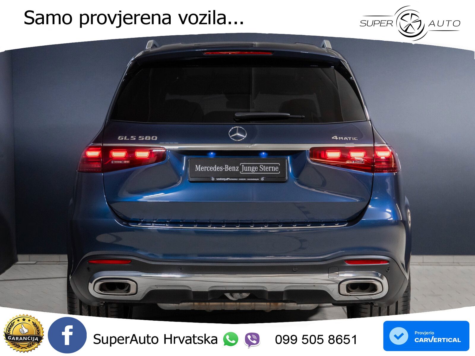 Mercedes-Benz GLS GLS 580 V8 EQ Boost 4MATIC 9G-TRONIC AMG ZRAČNI+ACC+GR SJED+KAM+PANO