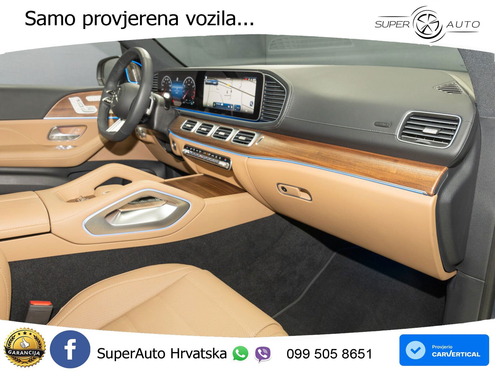Mercedes-Benz GLS GLS 580 V8 EQ Boost 4MATIC 9G-TRONIC AMG ZRAČNI+ACC+GR SJED+KAM+PANO