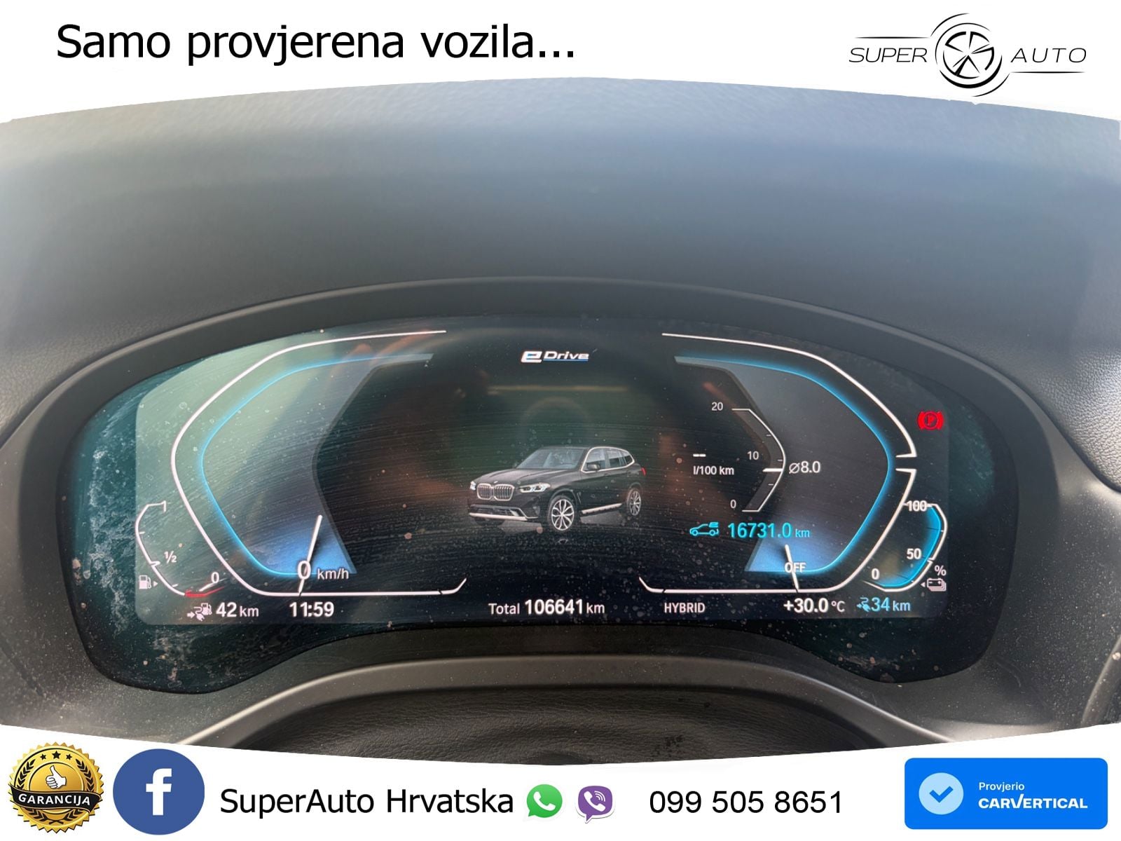 BMW X3 30e xDrive Steptronic