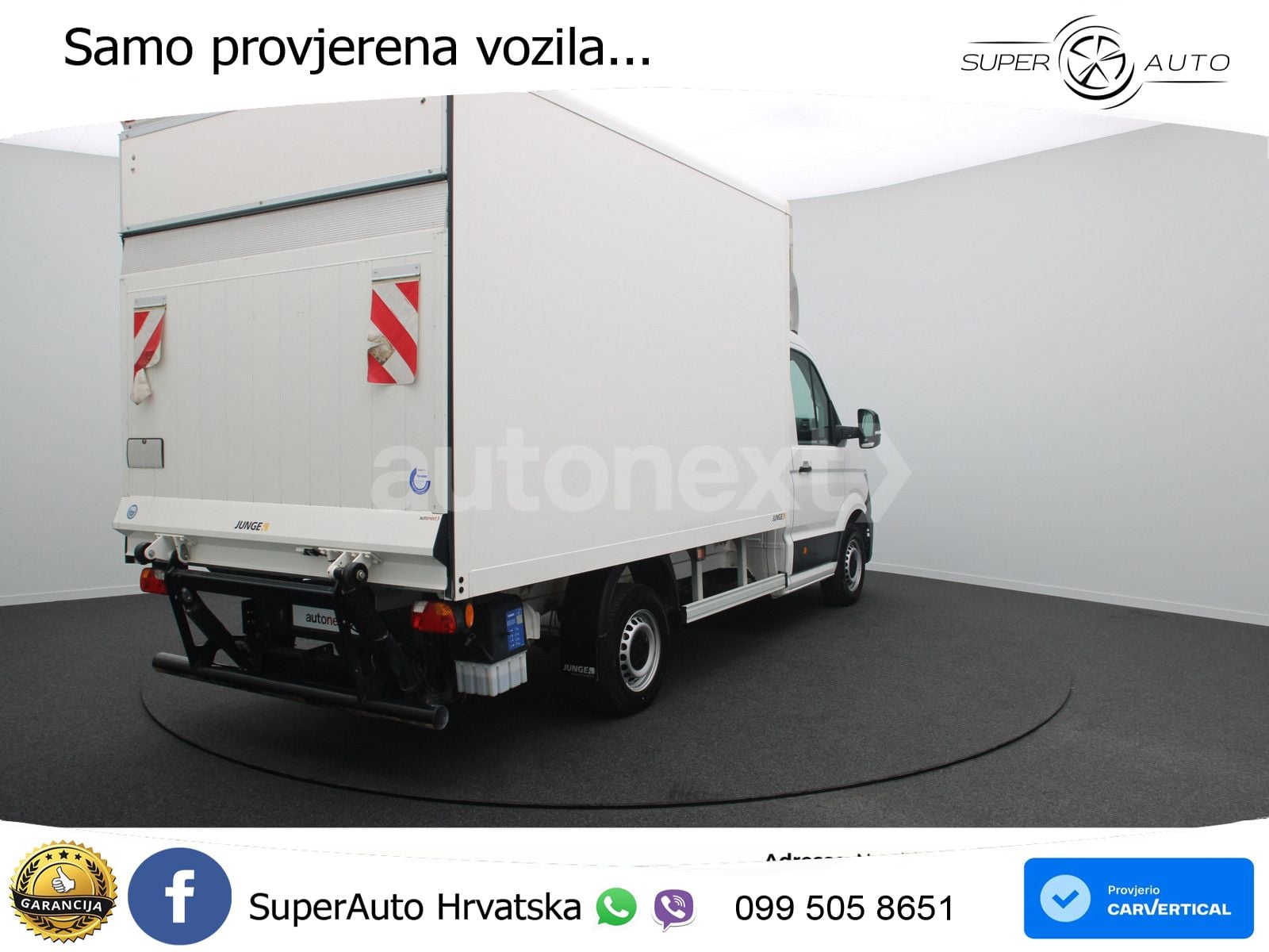 Volkswagen Crafter 35 Automatik *Ladebordwand* Top Zustand! 177 KS