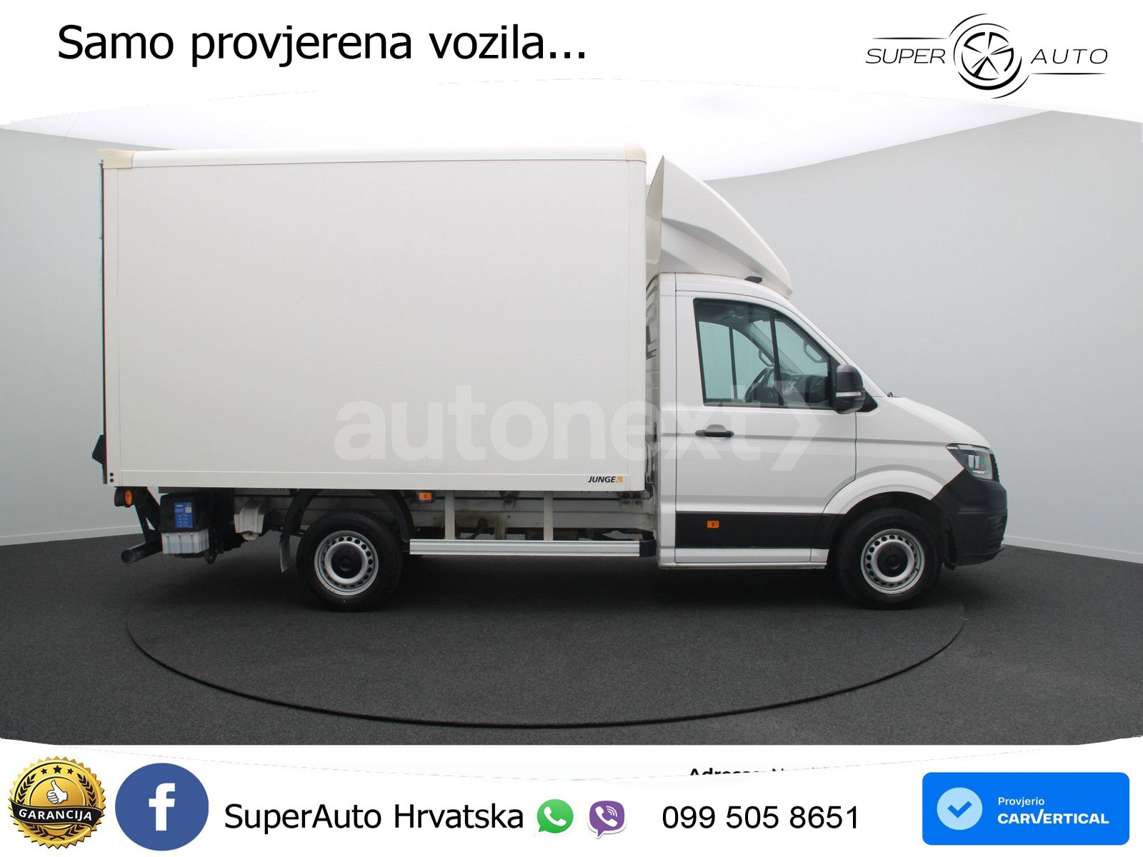 Volkswagen Crafter 35 Automatik *Ladebordwand* Top Zustand! 177 KS