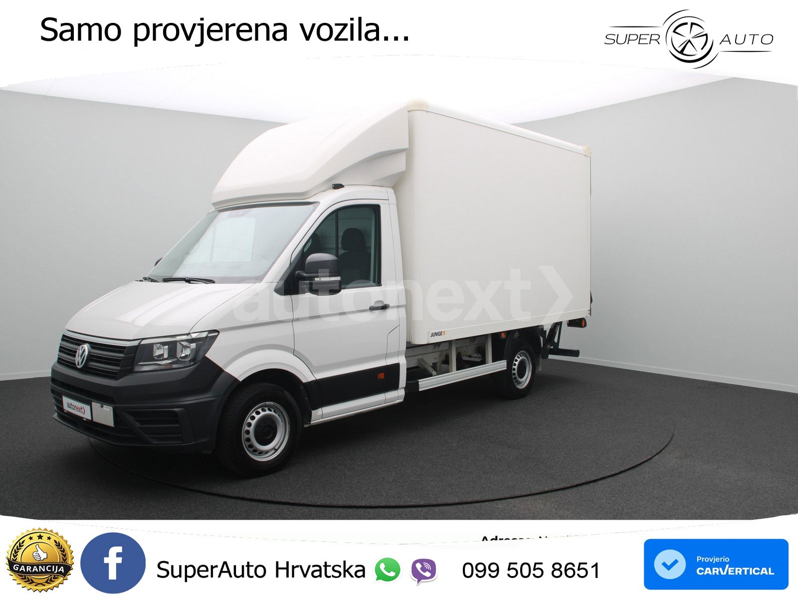 Volkswagen Crafter 35 Automatik *Ladebordwand* Top Zustand! 177 KS