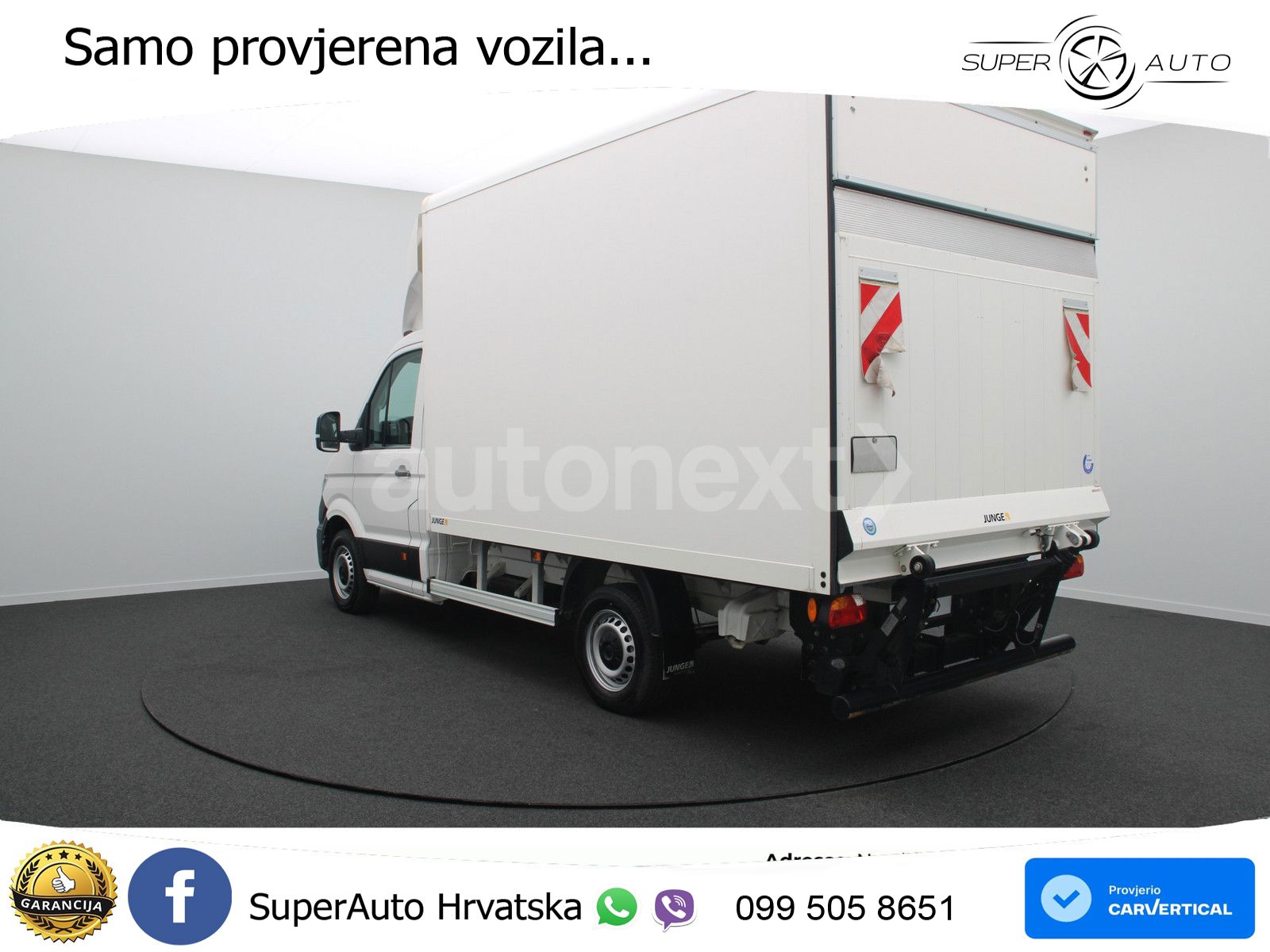 Volkswagen Crafter 35 Automatik *Ladebordwand* Top Zustand! 177 KS