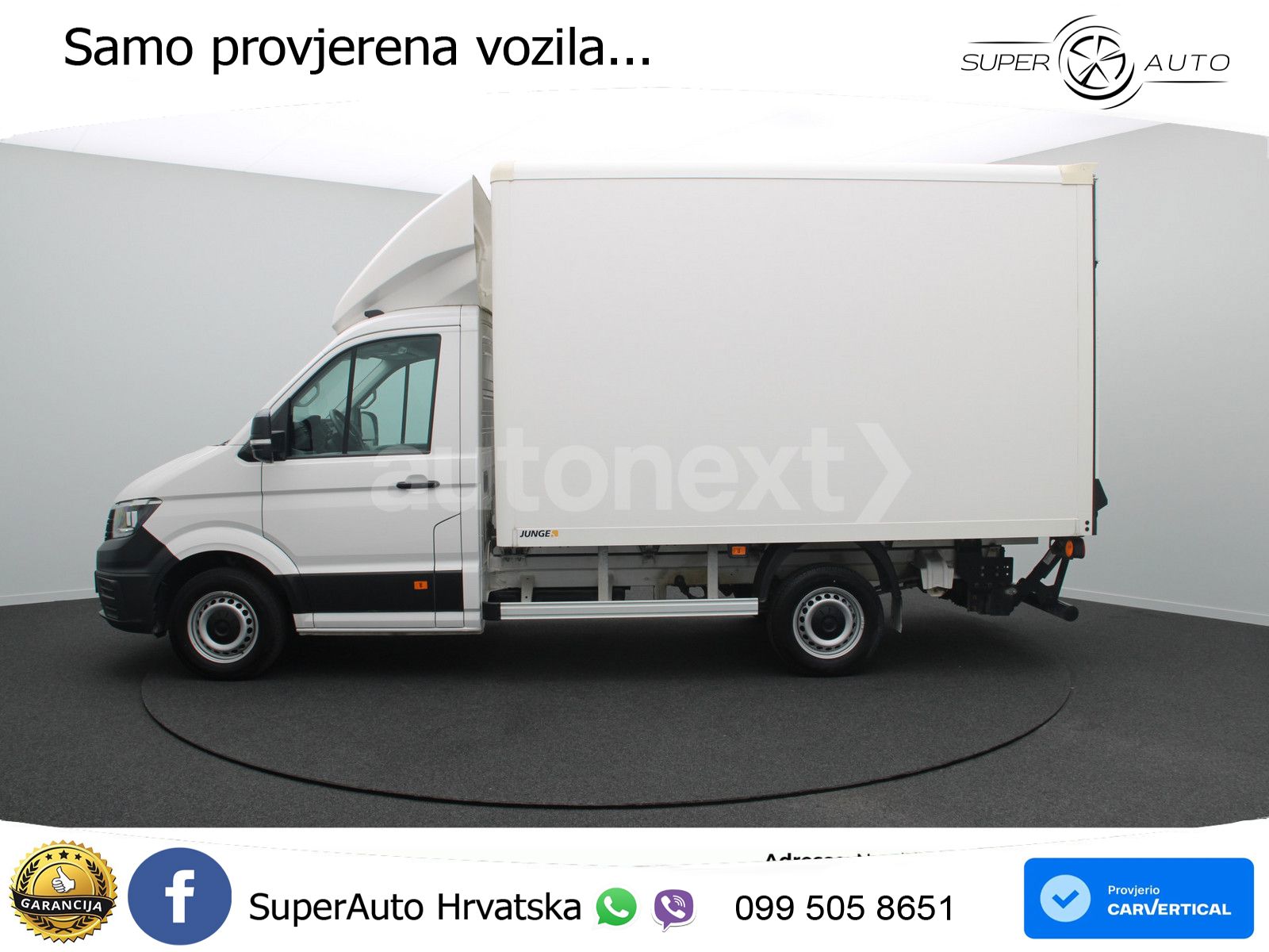 Volkswagen Crafter 35 Automatik *Ladebordwand* Top Zustand! 177 KS