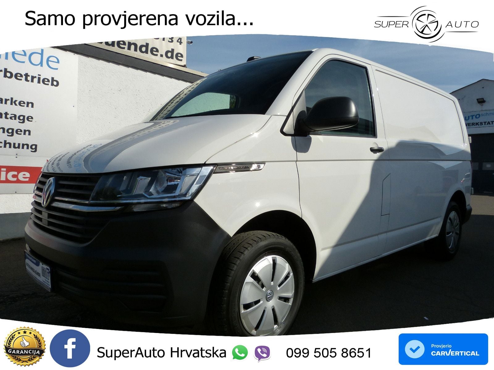 Volkswagen T6.1 Transporter Kasten FWD aus 1.Hand 150 KS