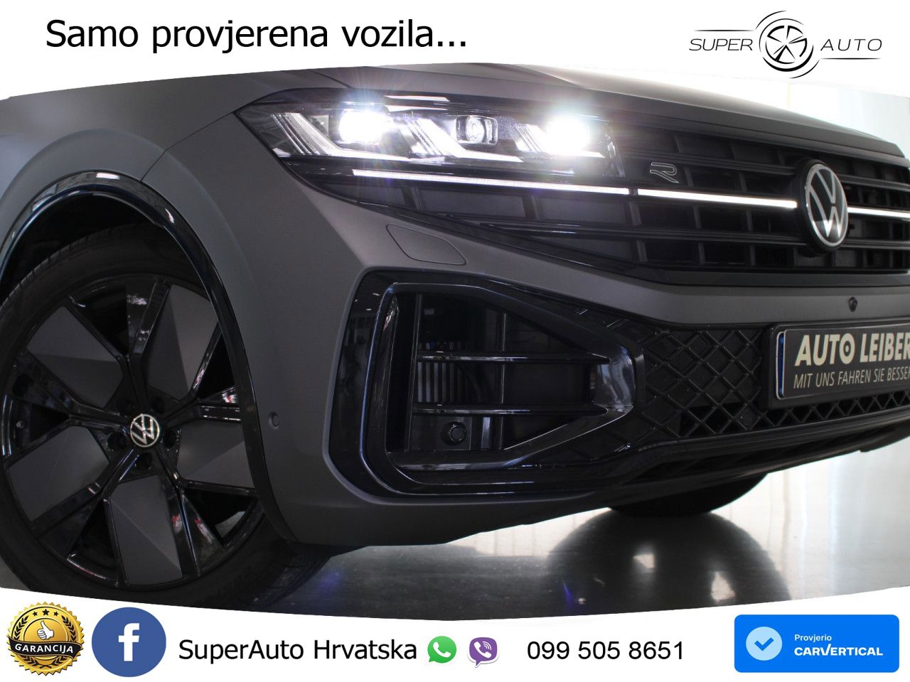 Volkswagen Touareg 3.0 V6 TFSI (340 KS) 4MOTION Tiptronic ZRAČNI+ACC+GR SJED+KAM+PANO