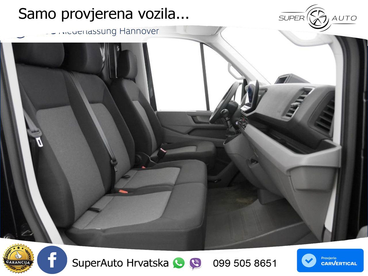 Volkswagen Crafter Kasten Mittel Navi Klima Kamera 140 KS
