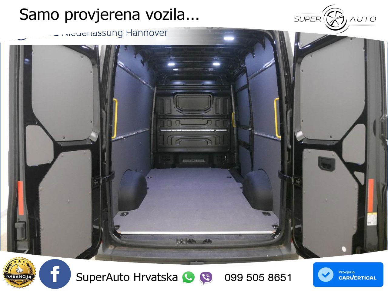 Volkswagen Crafter Kasten Mittel Navi Klima Kamera 140 KS