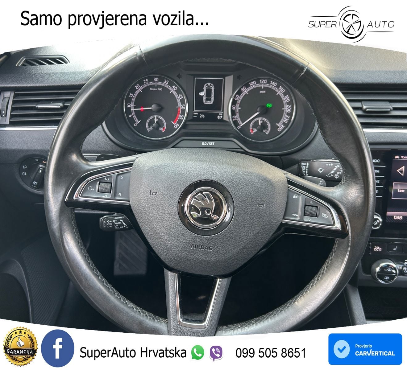 Škoda Octavia Combi 2.0 TDI (150 KS) DSG LED+GR SJED+ACC