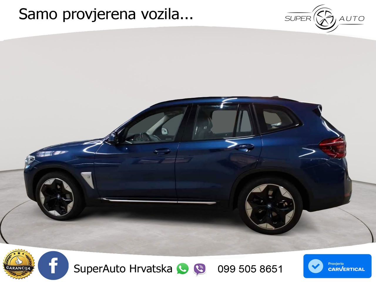 BMW iX3 80 kWh (286 KS)