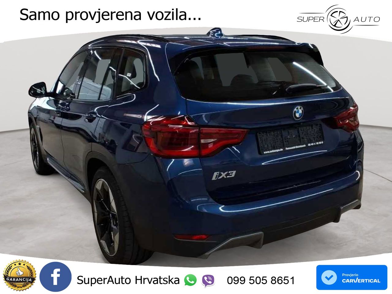 BMW iX3 80 kWh (286 KS)