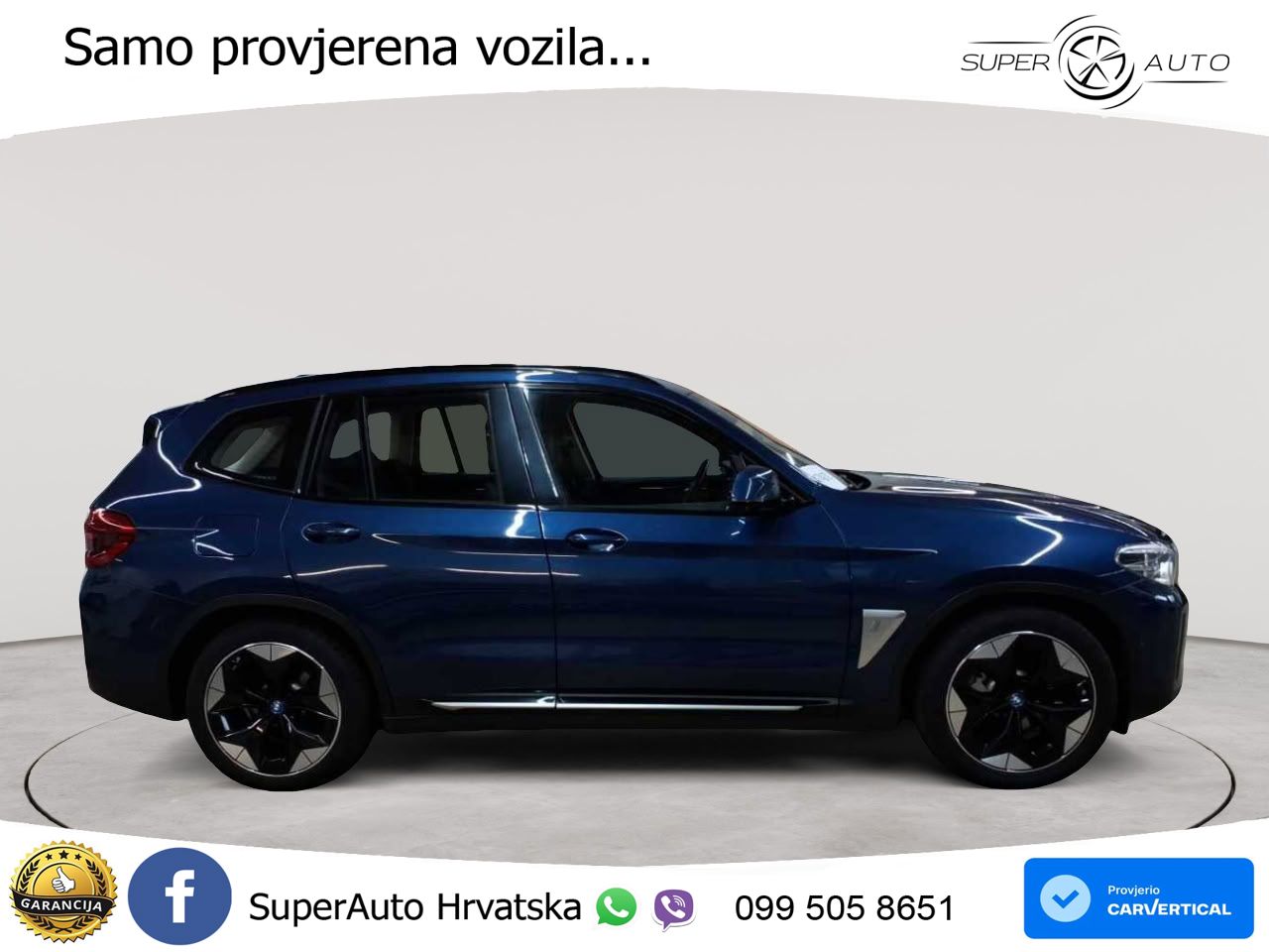 BMW iX3 80 kWh (286 KS)