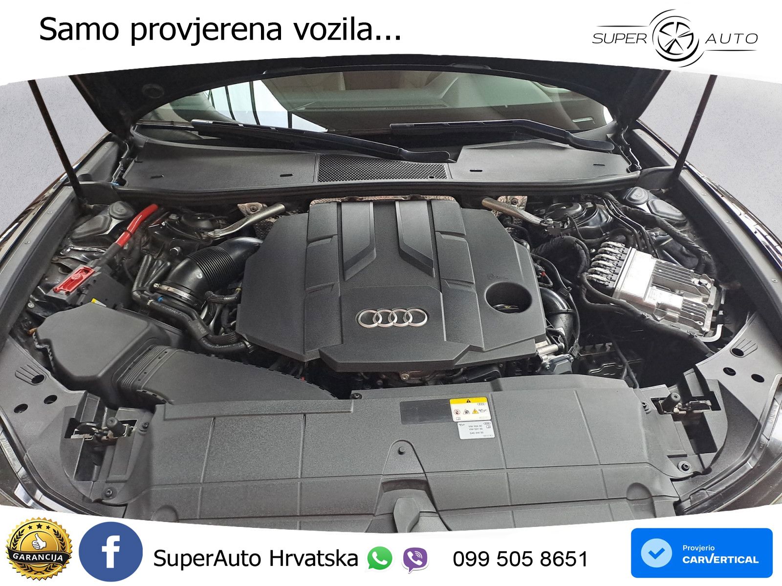 Audi A6 50 TDI V6 (286 KS) quattro tiptronic S line ZRAČNI+ACC+4xGR SJED+KAM