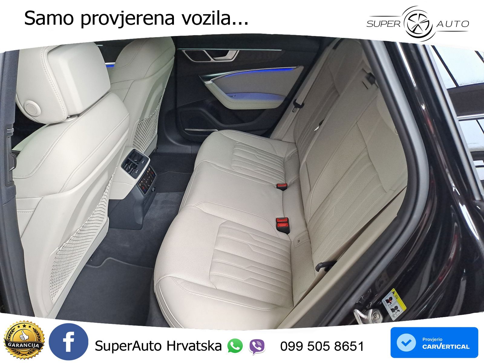 Audi A6 50 TDI V6 (286 KS) quattro tiptronic S line ZRAČNI+ACC+4xGR SJED+KAM