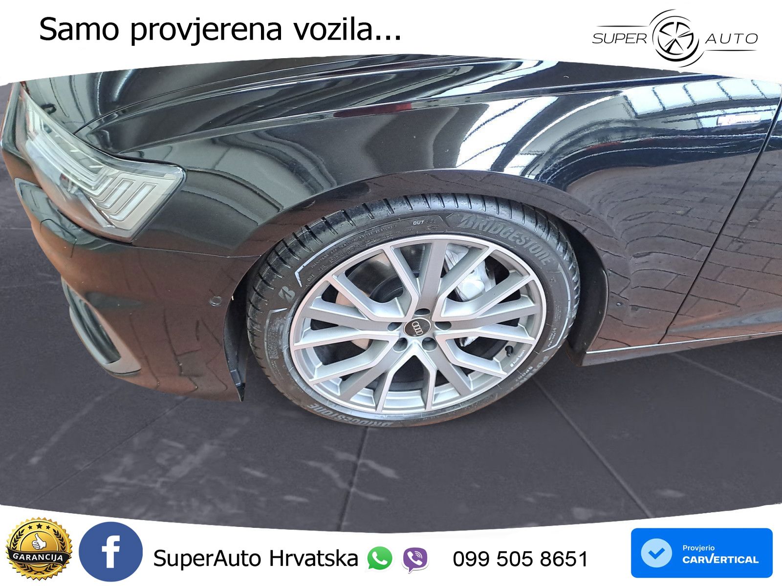 Audi A6 50 TDI V6 (286 KS) quattro tiptronic S line ZRAČNI+ACC+4xGR SJED+KAM