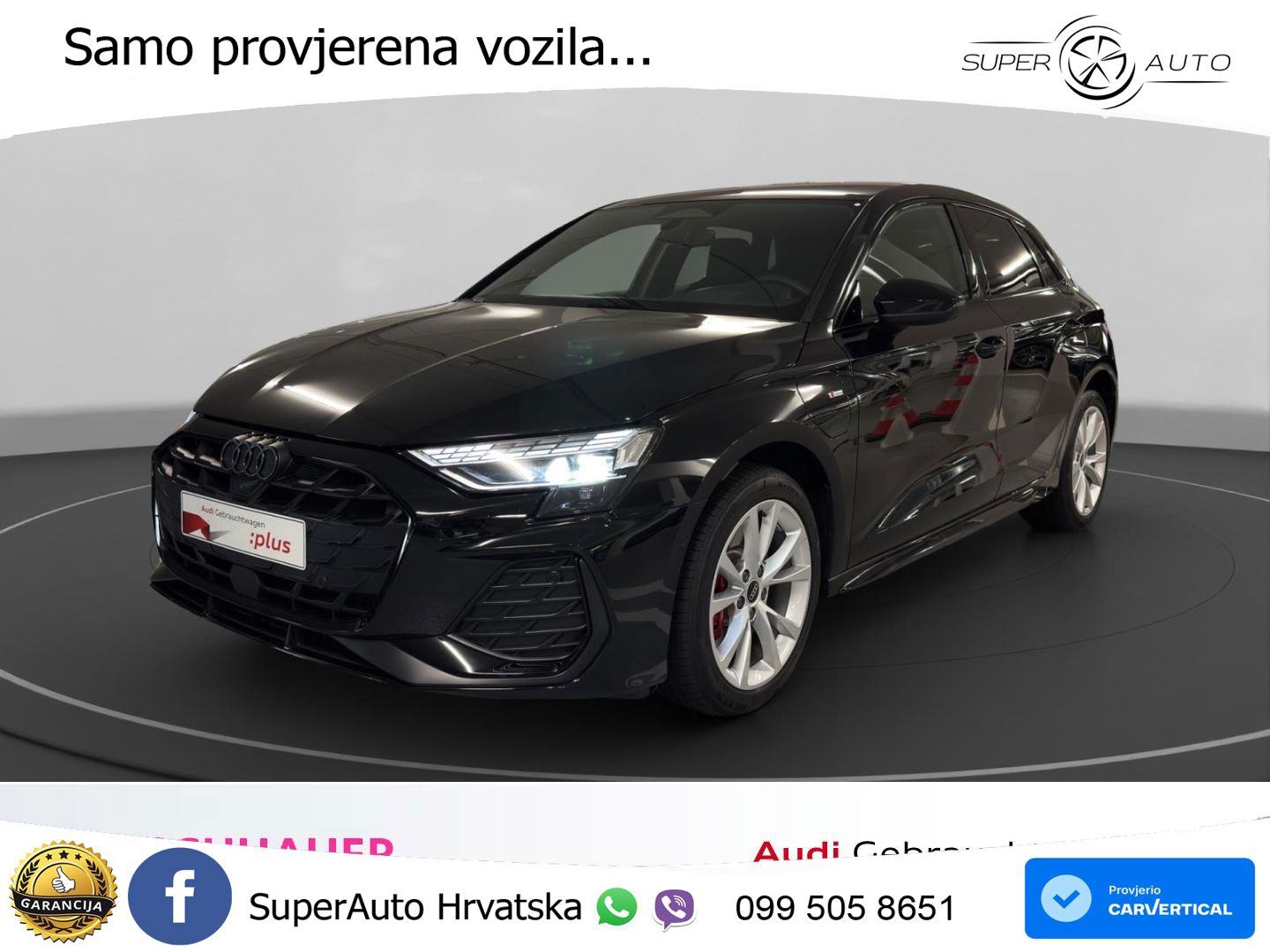 Audi A3 45 TFSIe (272 KS) S tronic S line LED+GR SJED+ACC