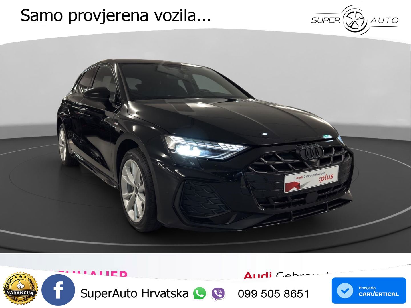 Audi A3 45 TFSIe (272 KS) S tronic S line LED+GR SJED+ACC