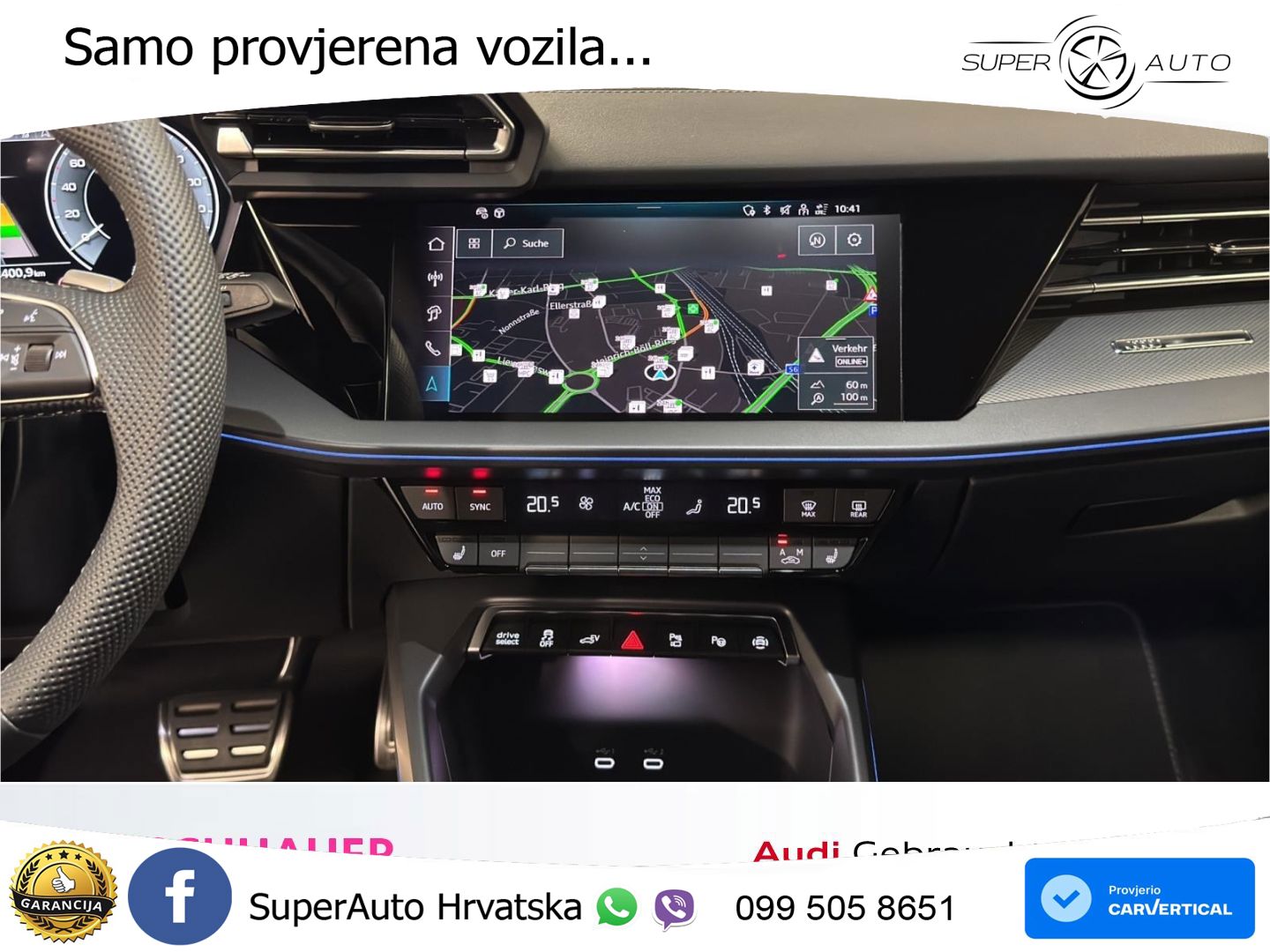 Audi A3 45 TFSIe (272 KS) S tronic S line LED+GR SJED+ACC