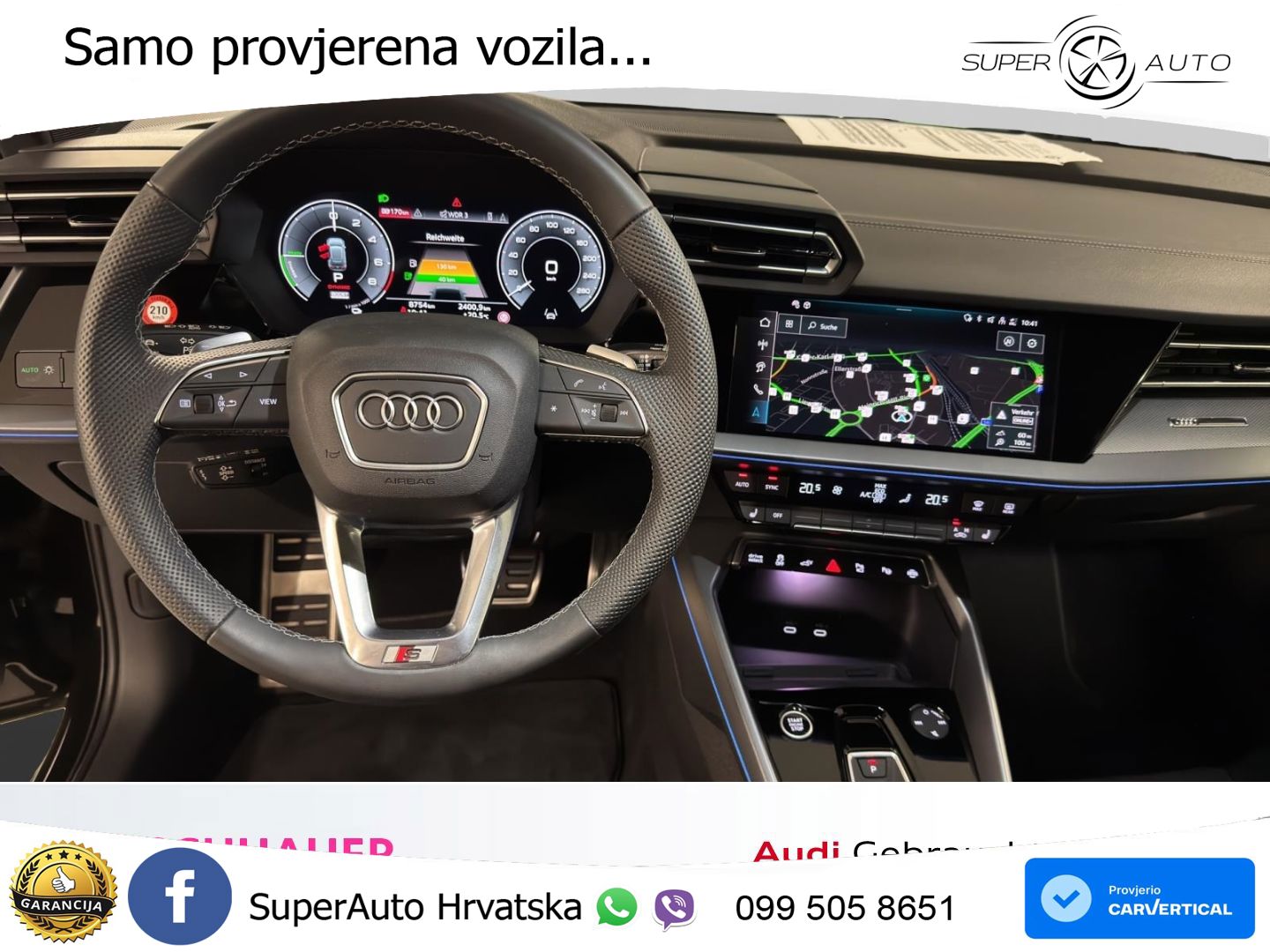 Audi A3 45 TFSIe (272 KS) S tronic S line LED+GR SJED+ACC