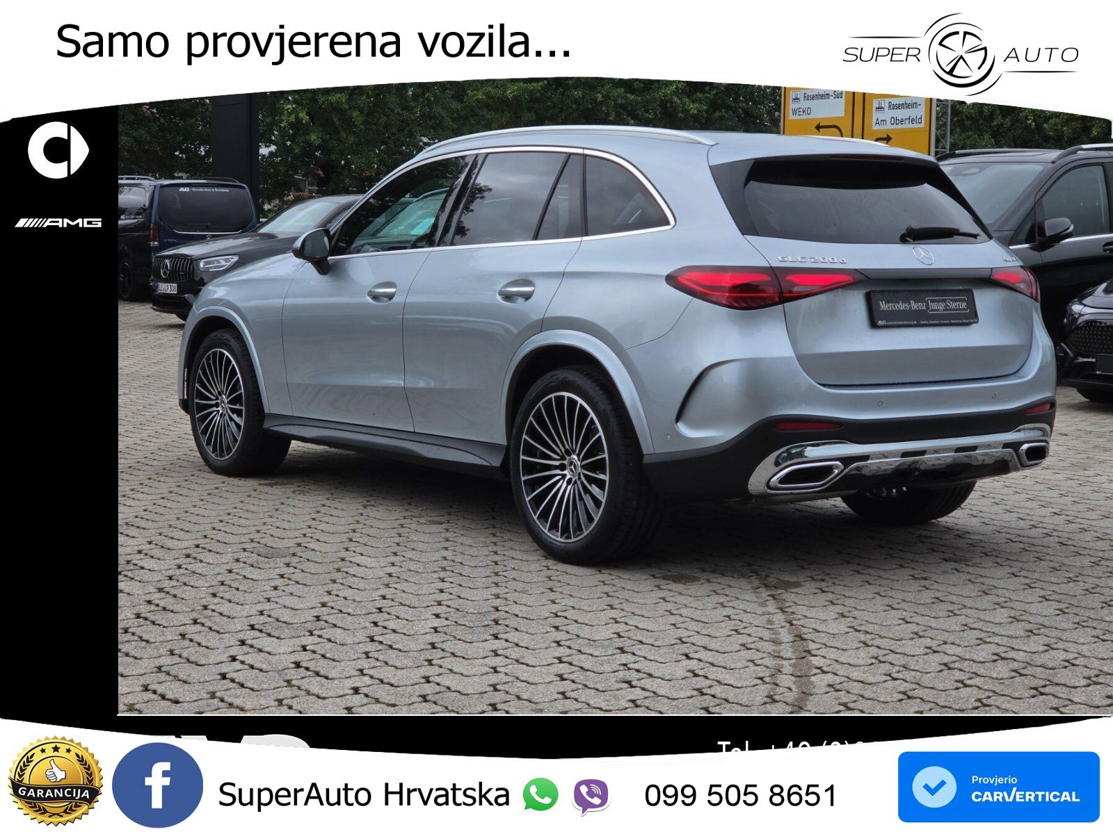Mercedes GLC 200d (163 KS) 4MATIC 9G-TRONIC AMG LED+GR SJED+ACC