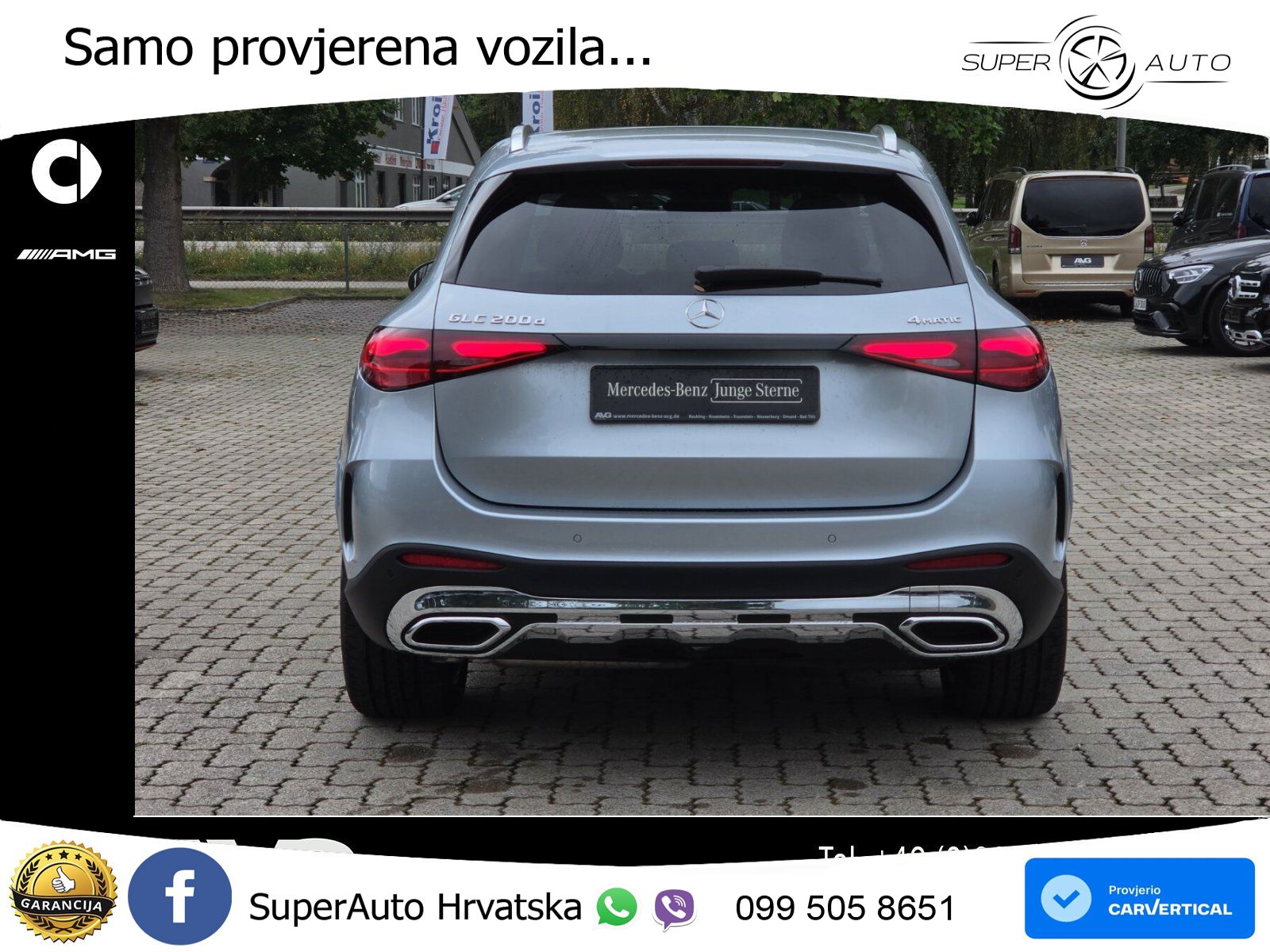 Mercedes GLC 200d (163 KS) 4MATIC 9G-TRONIC AMG LED+GR SJED+ACC