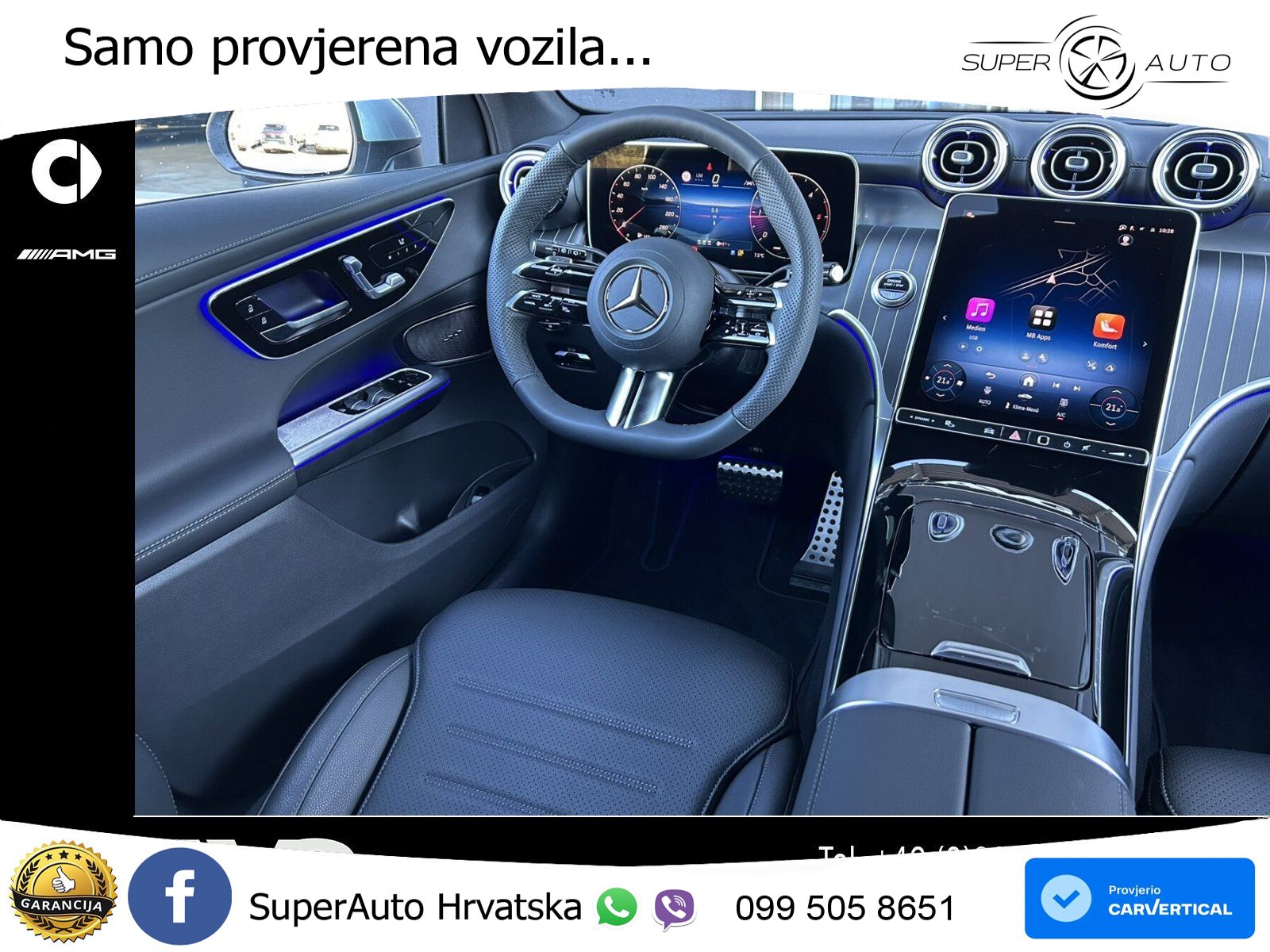 Mercedes GLC 200d (163 KS) 4MATIC 9G-TRONIC AMG LED+GR SJED+ACC