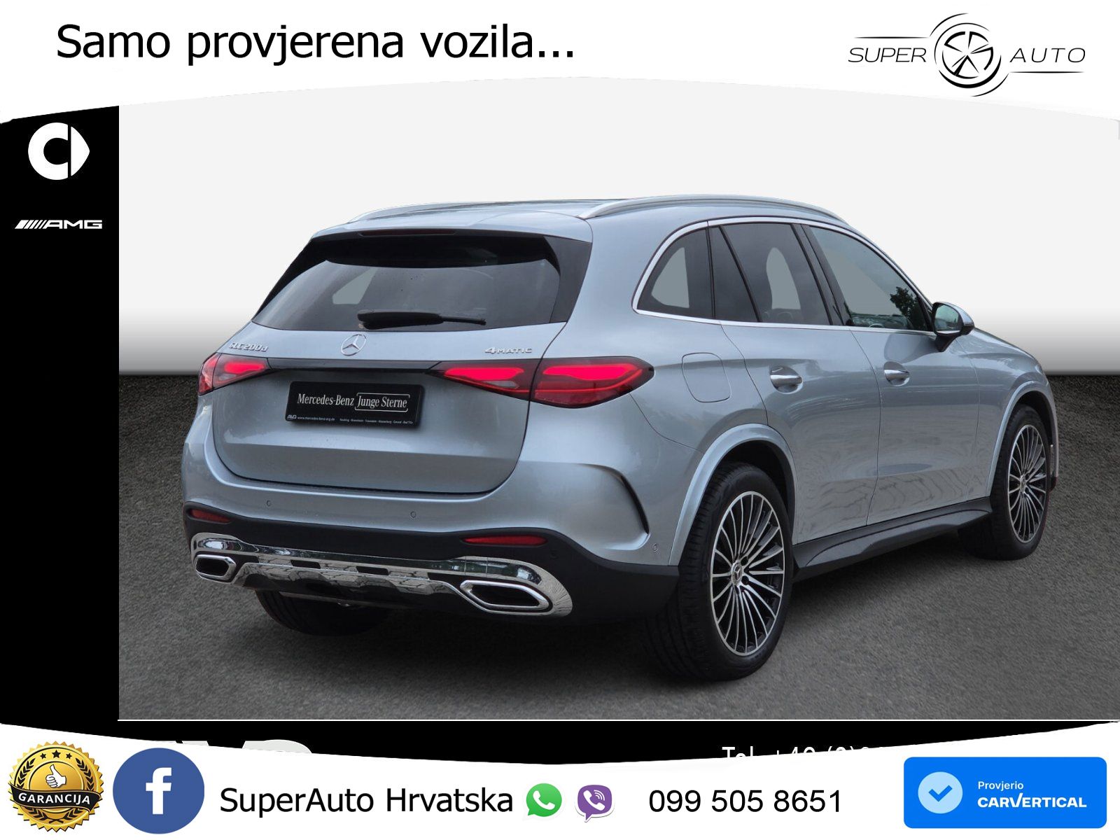 Mercedes GLC 200d (163 KS) 4MATIC 9G-TRONIC AMG LED+GR SJED+ACC