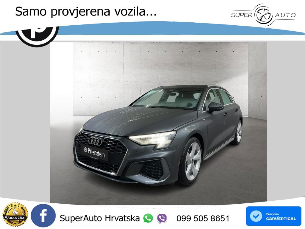 Audi A3 35 TFSI (150 KS) S tronic LED+GR SJED+ACC