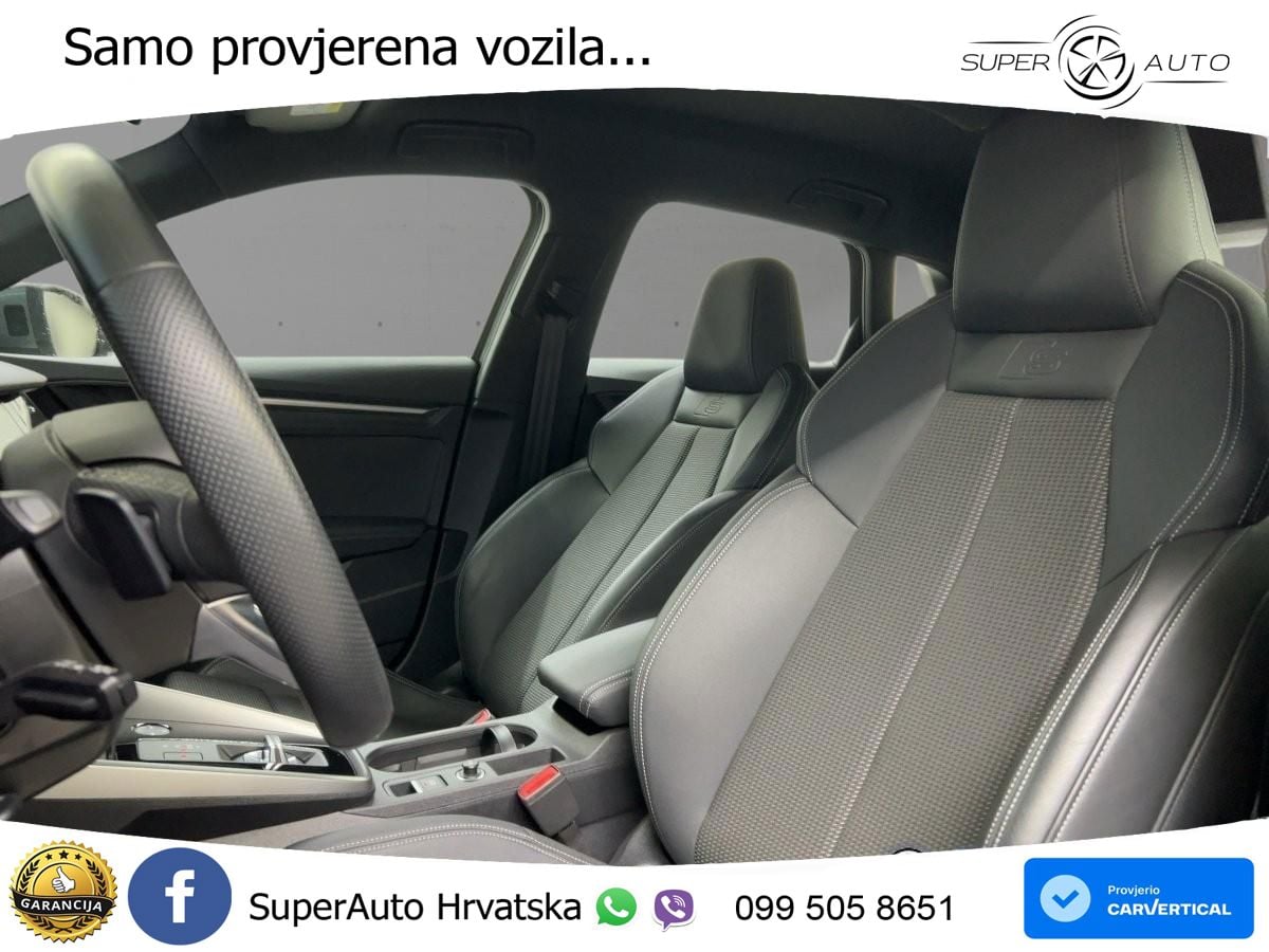 Audi A3 35 TFSI (150 KS) S tronic LED+GR SJED+ACC