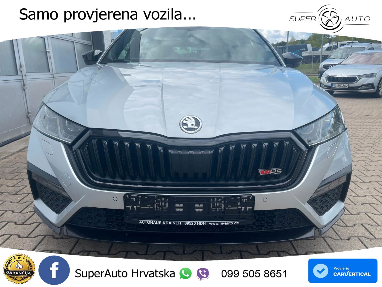 Škoda Octavia Combi RS 2.0 TDI (200 KS) DSG
