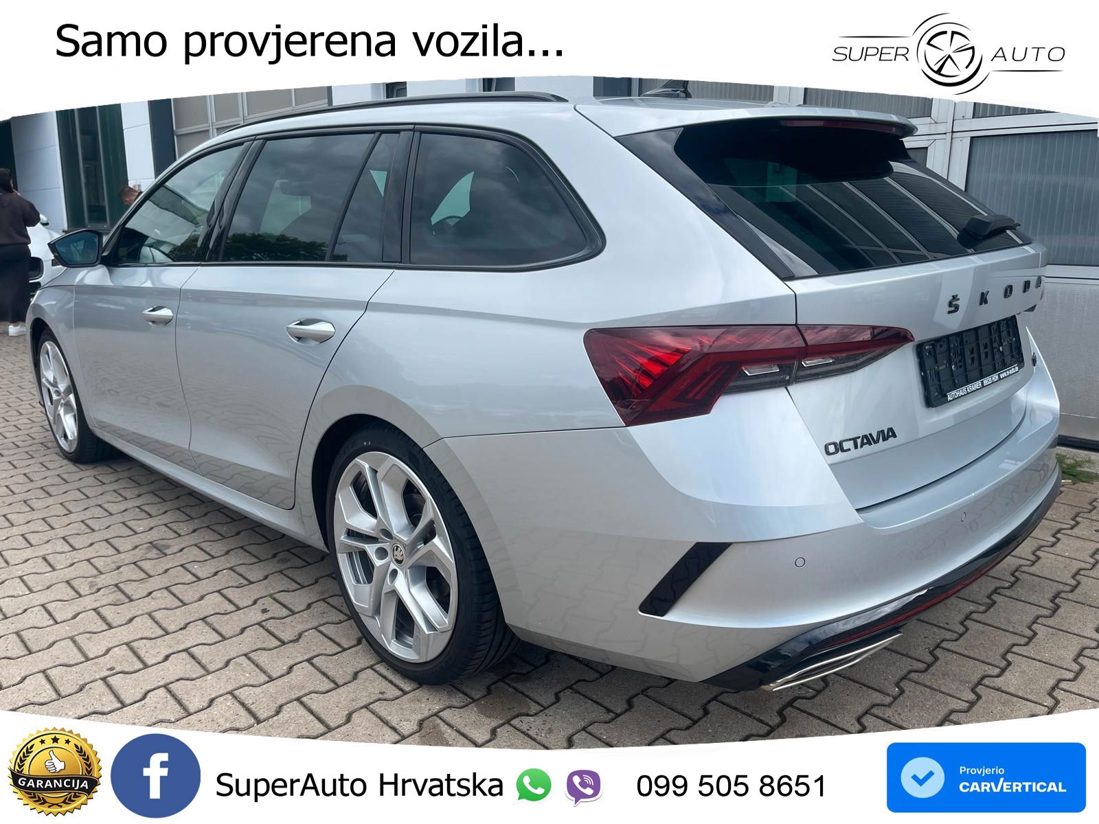 Škoda Octavia Combi RS 2.0 TDI (200 KS) DSG