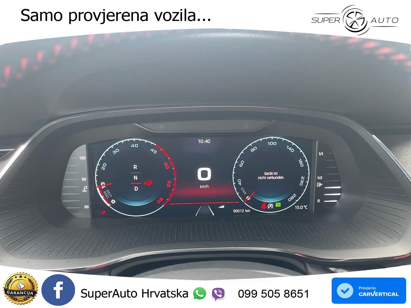 Škoda Octavia Combi RS 2.0 TDI (200 KS) DSG